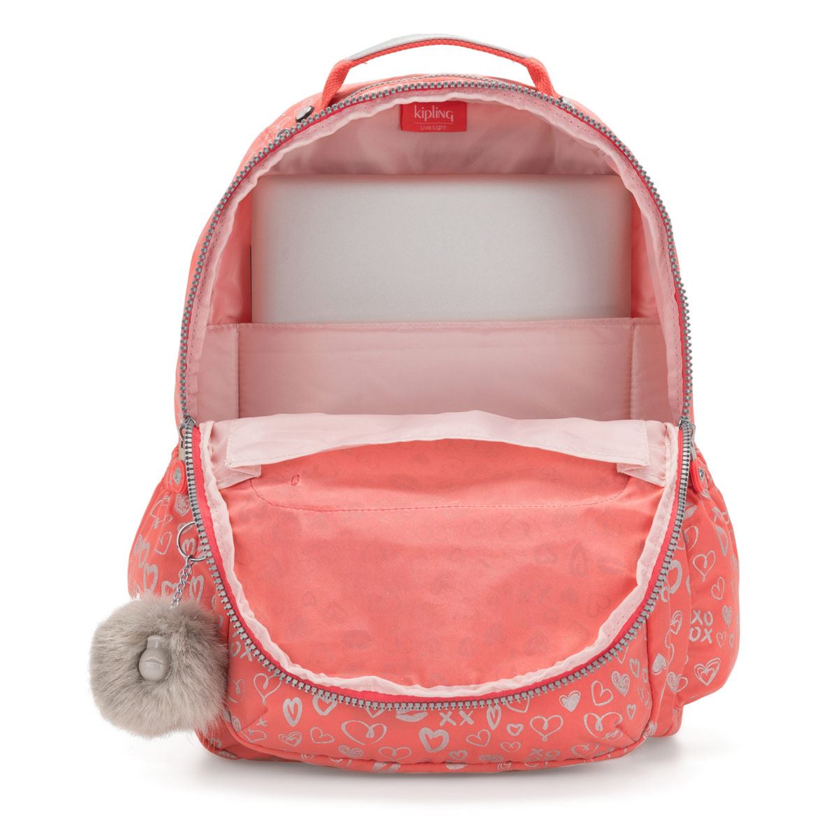 Mochila Kipling Seoul Go Rosa