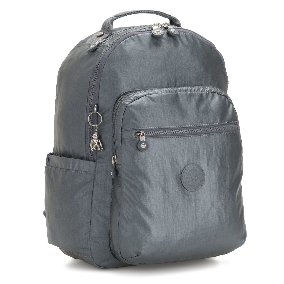 Mochila Kipling Seoul Color Gris