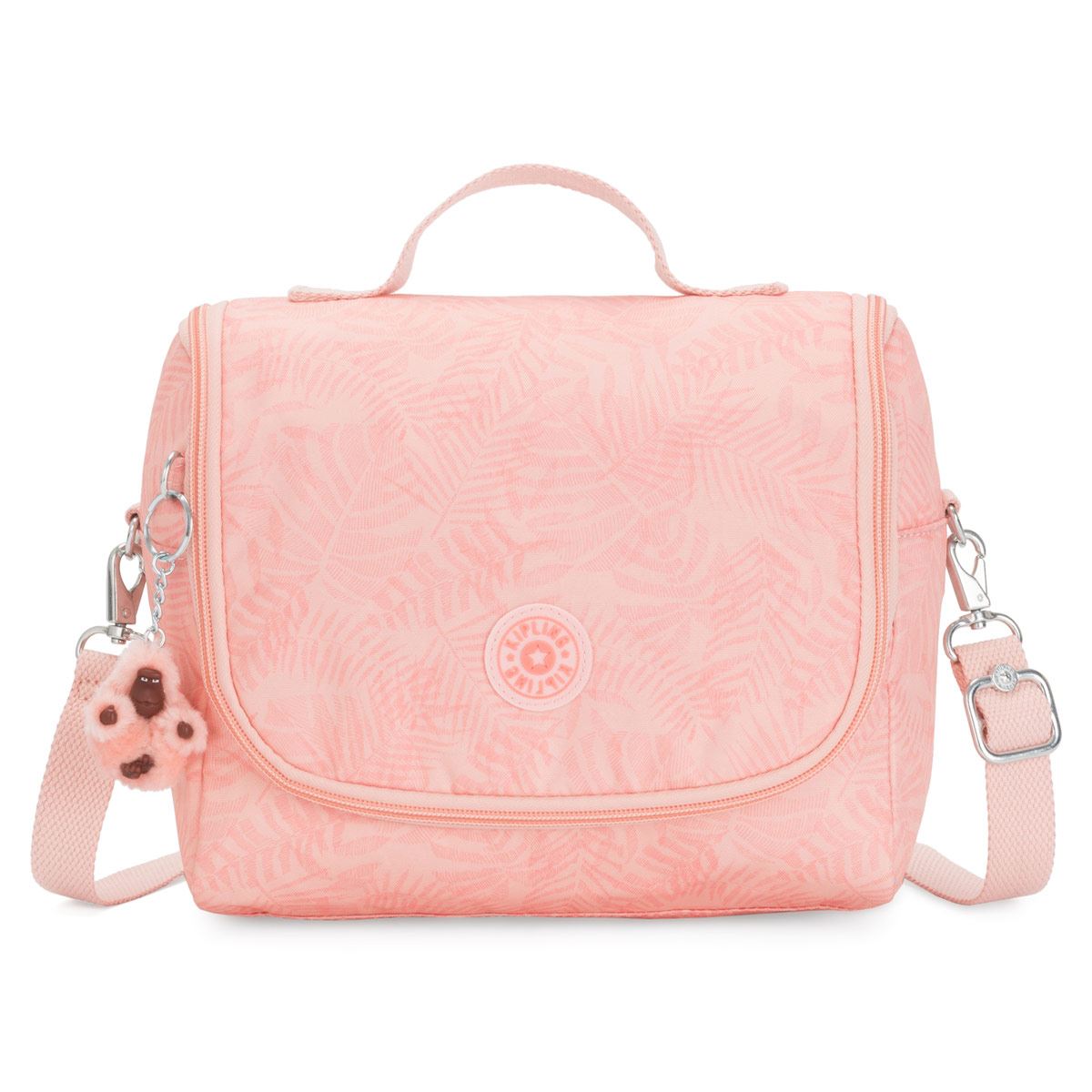 Lonchera New Kichirou Rosa con Palmeras Kipling