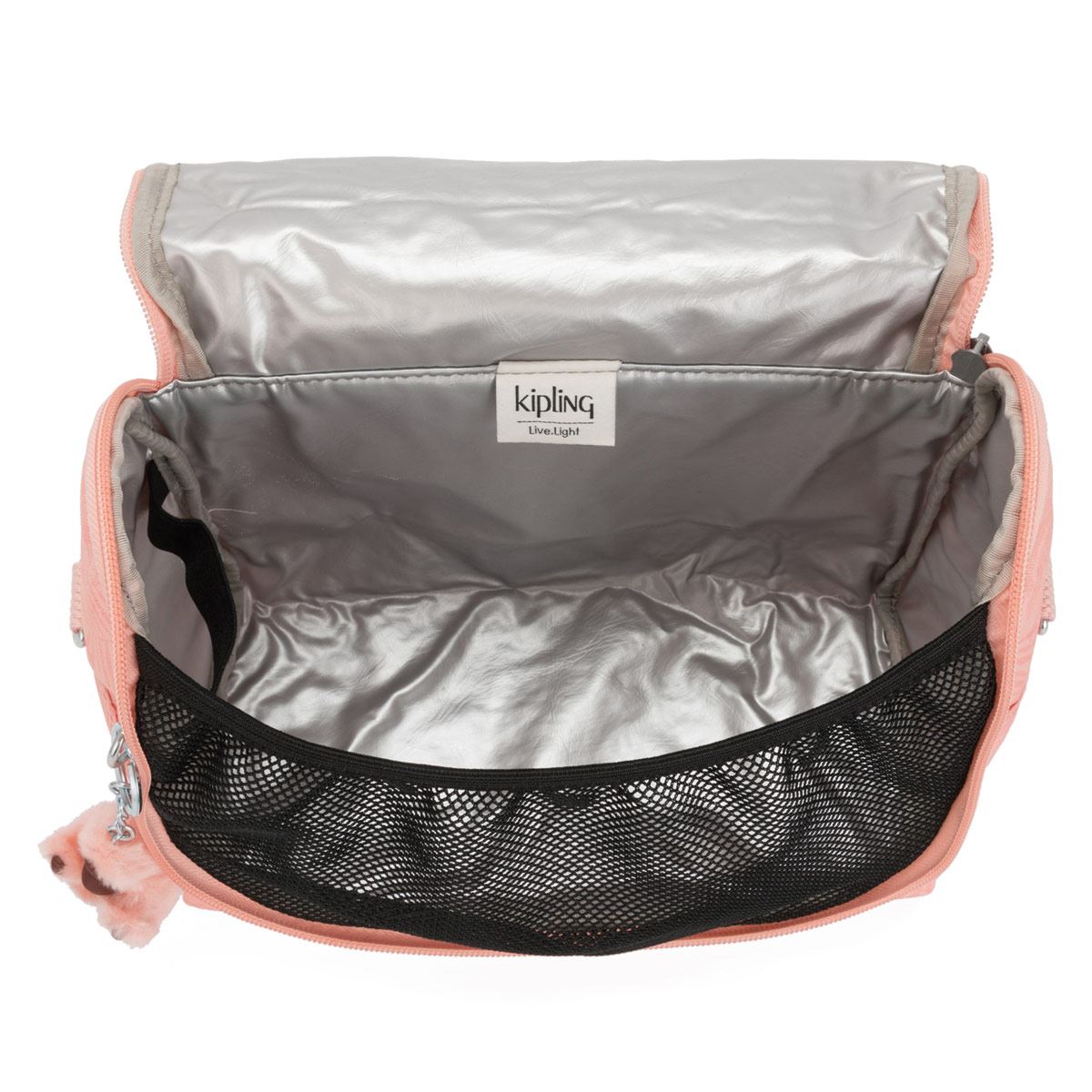 Lonchera New Kichirou Rosa con Palmeras Kipling