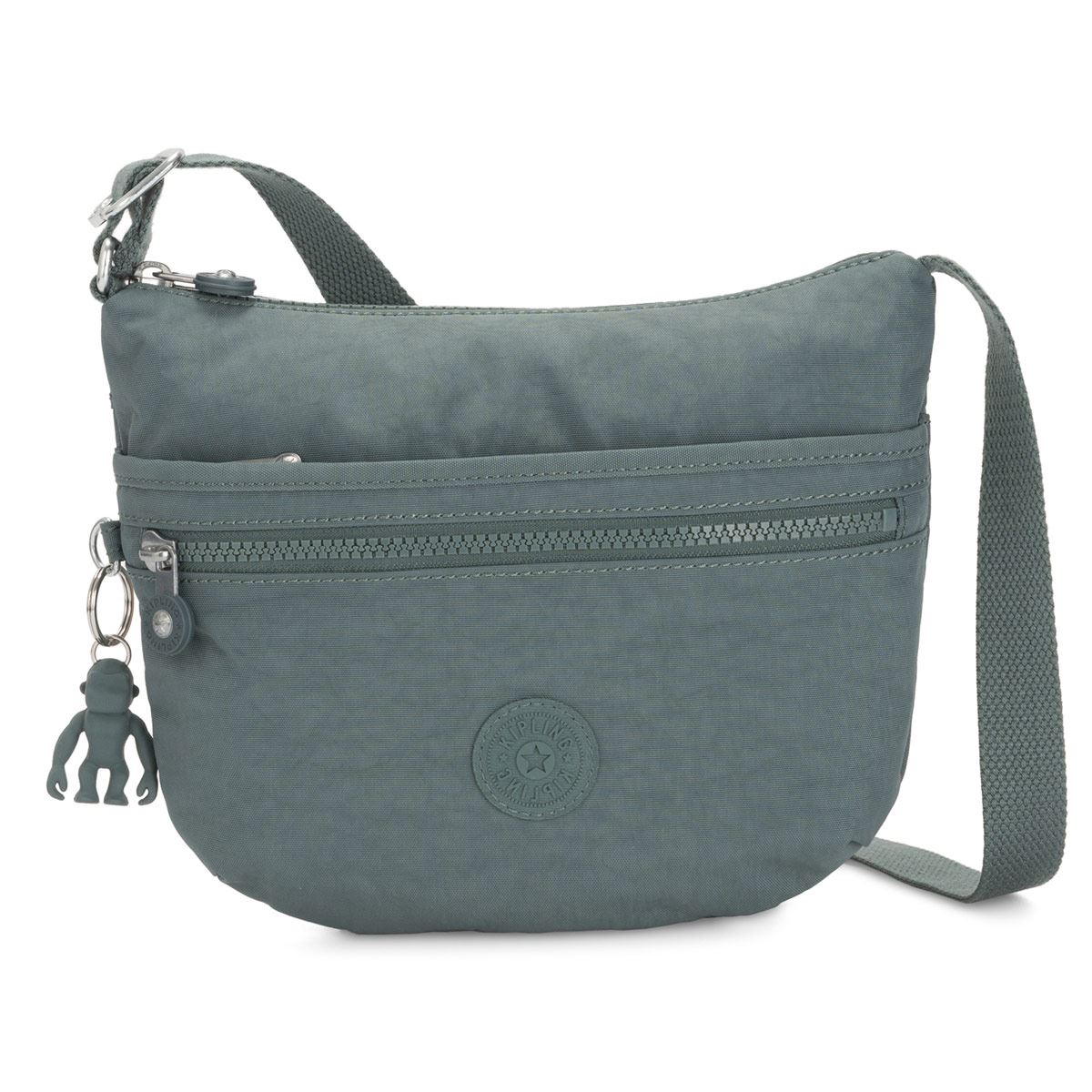 Bolso Cross body Kipling Arto gris