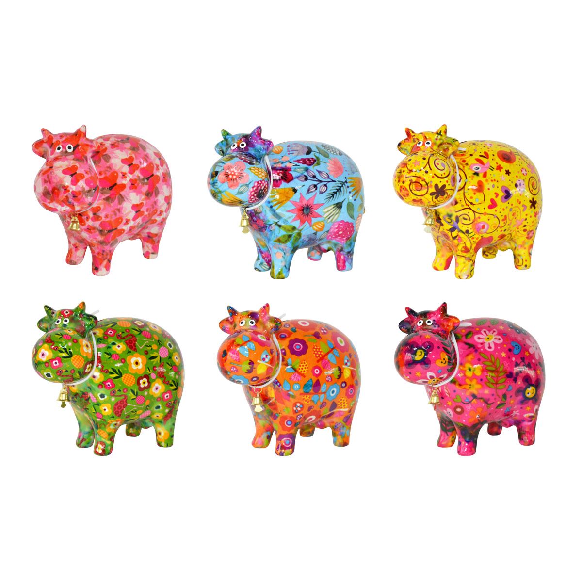 Alcancía Decorativa con diseño de Vaquita "BELLA"