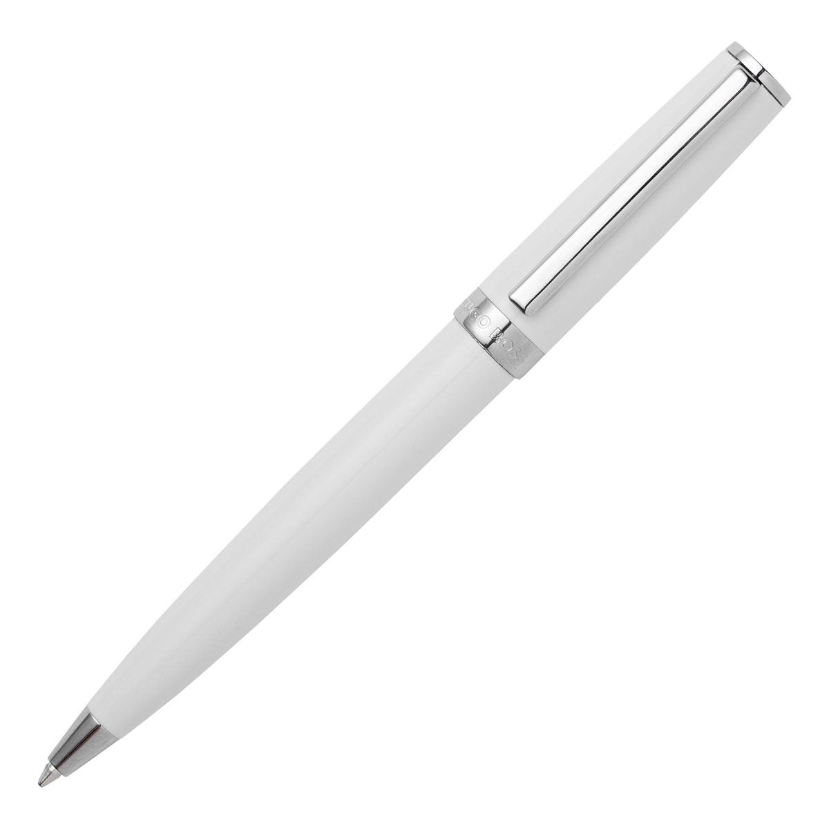 Bolígrafo HUGO BOSS Gear Icon Blanco