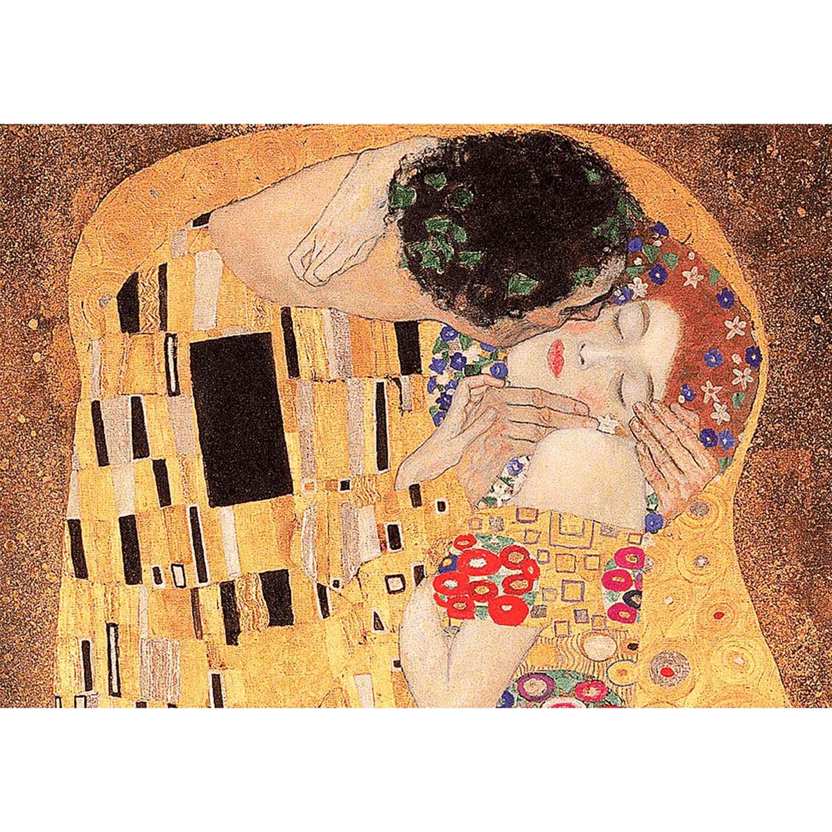 Rompecabezas Klimt: El Beso