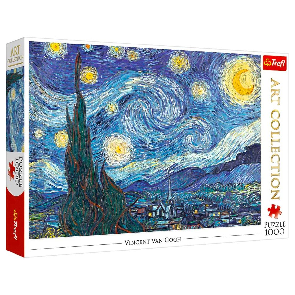 Rompecabezas La noche estrellada de  Van Gogh 1000 pz