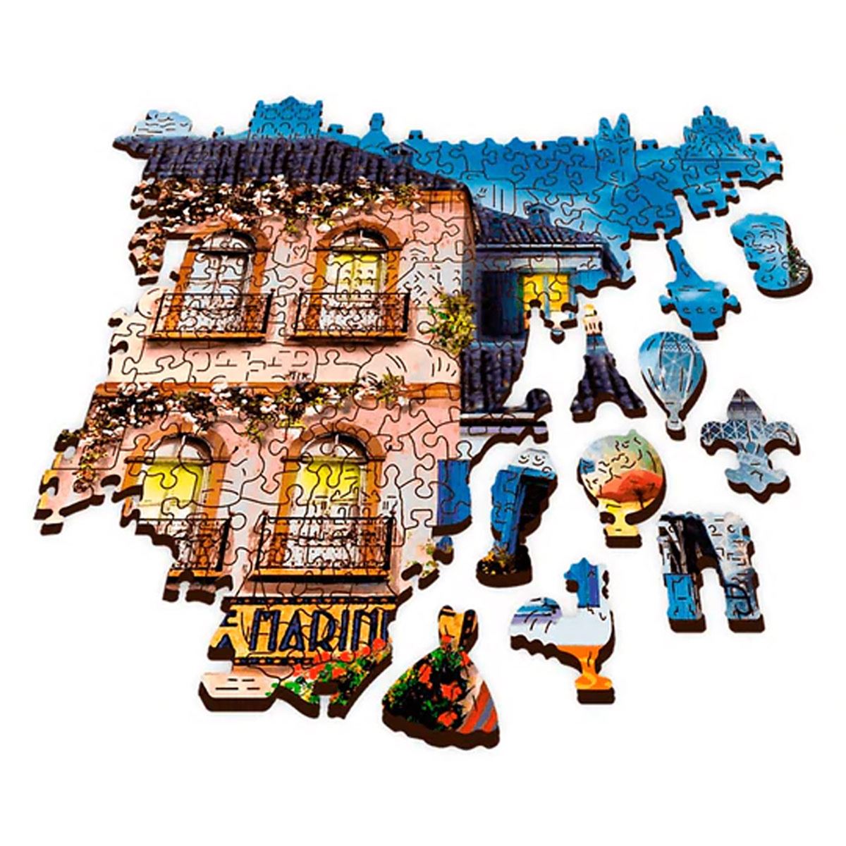 ZENWAWA Rompecabezas De Madera De 1000 Piezas De Impresión De Mapa Del Mundo Vintage Zcon Bolsa De Almacenamiento De Particion Del Alfabeto Facil