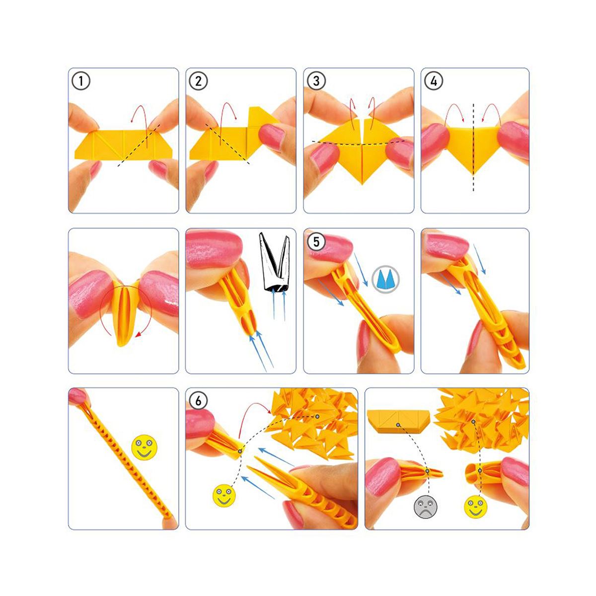 Origami 3D Pavo real