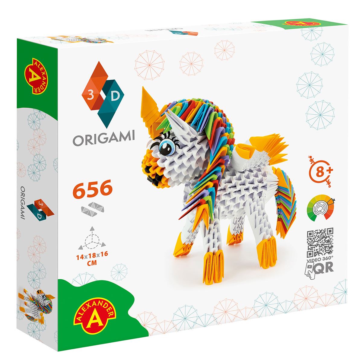 Origami 3D Unicornio