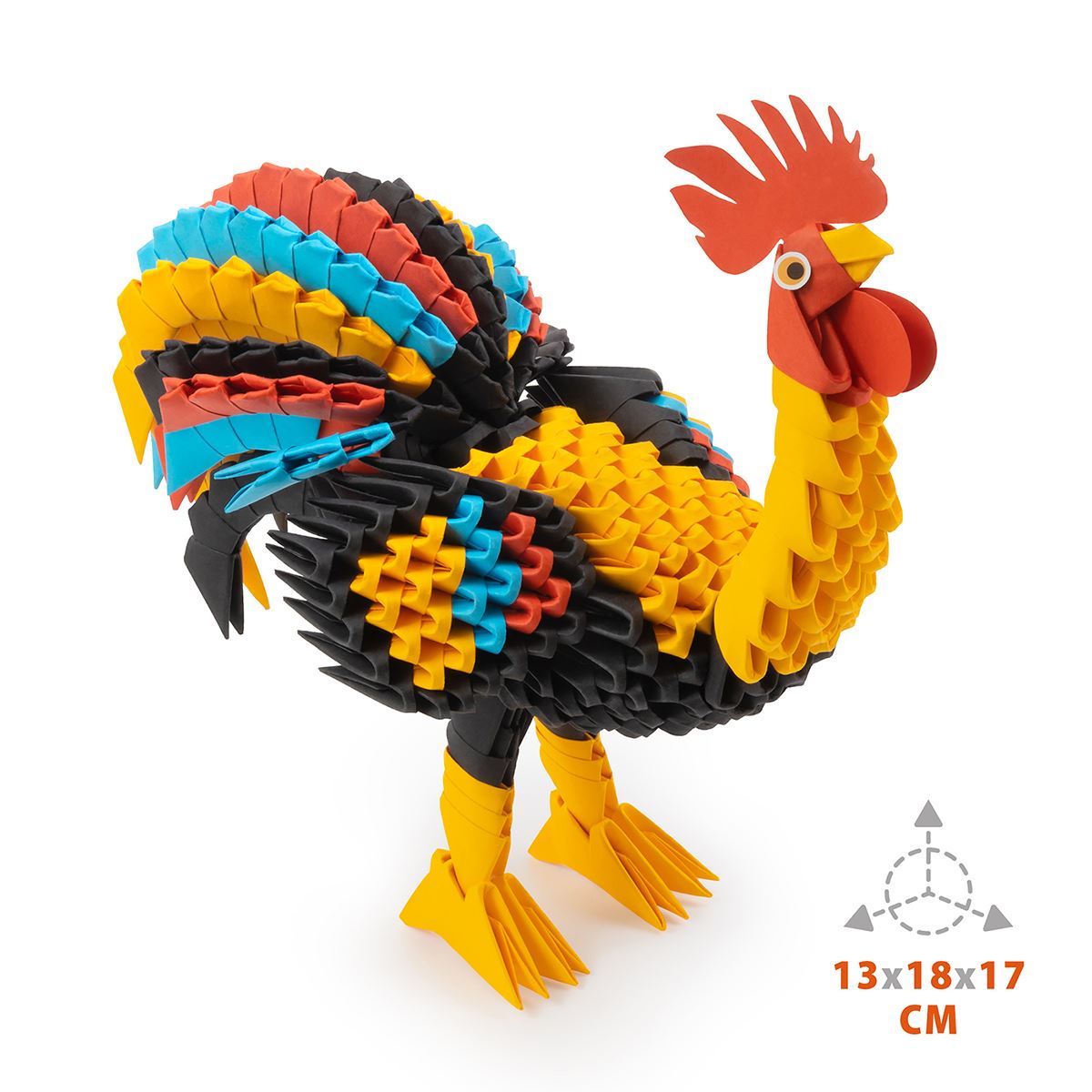 Origami 3D Pollo