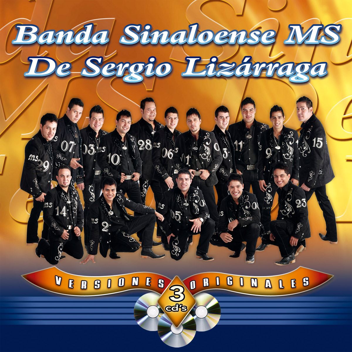 Serie Triples Banda Sinaloense Ms De Sergio Lizarraga Cd3