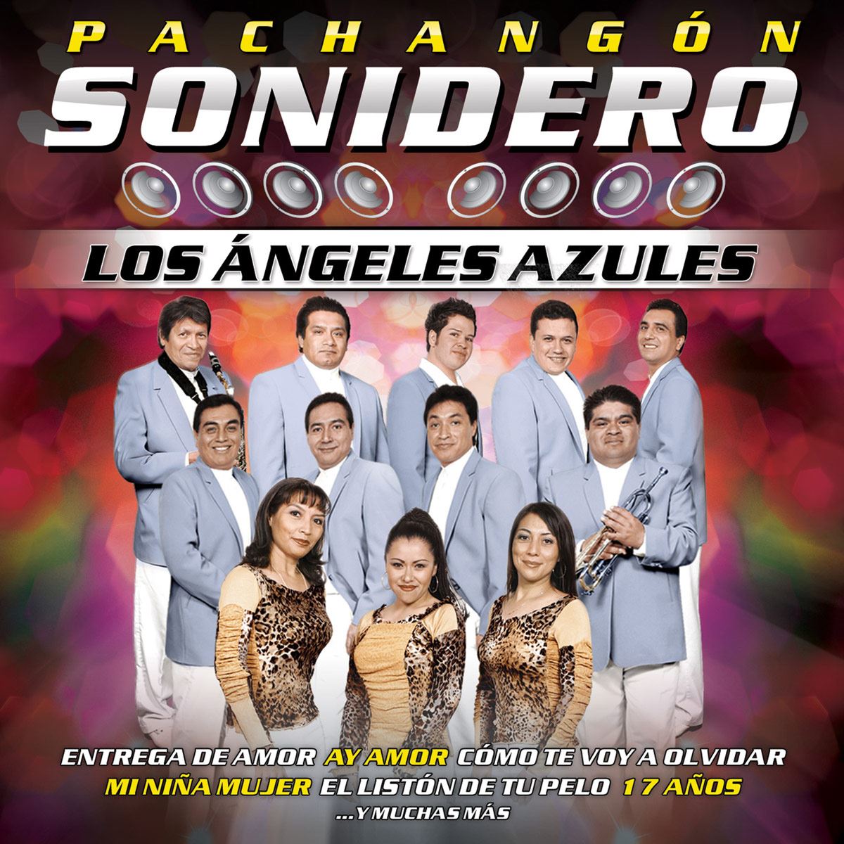 Cd Los Ángeles Azules - Pachangón Sonidero