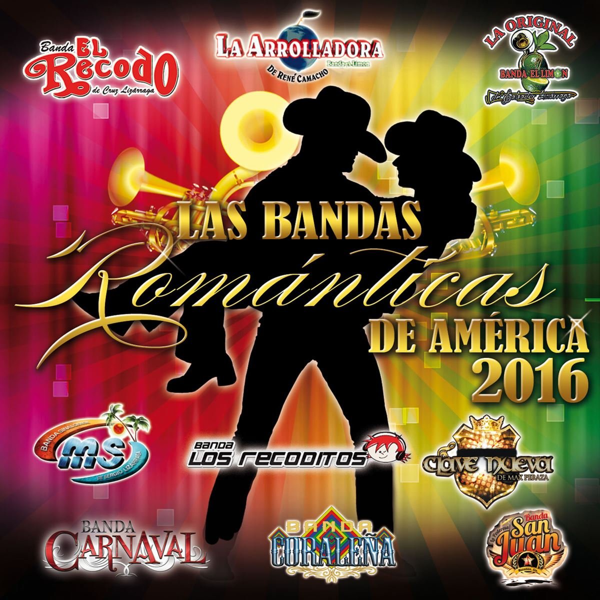 CD Las Bandas Rom&#225;nticas de Am&#233;rica 2016