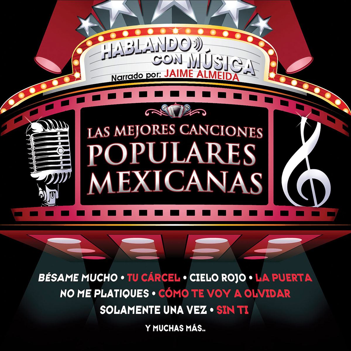 CD Hablando con Música: Las Mejores Canciones Populares Mexicanas