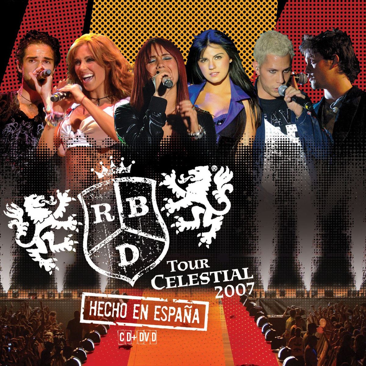 CD+DVD RBD - Hecho En España (Tour Celestial)