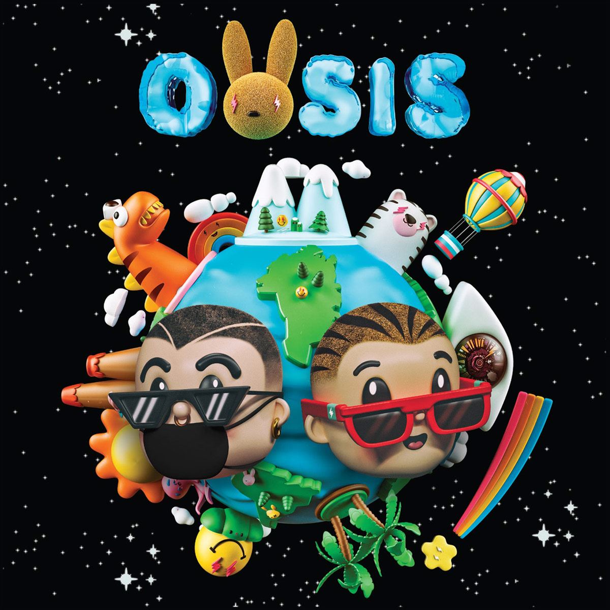 CD J Balvin y Bad Bunny- Oasis