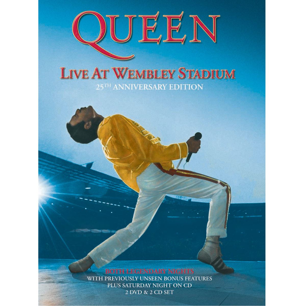 Dvd 2 Queen- Live At Wembley Stadium