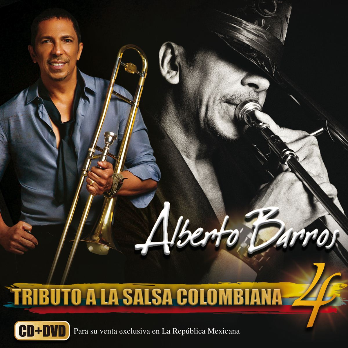 4Cd&#47;Dvd Alberto Barros&#45;Tributo A La Salsa Colombiana