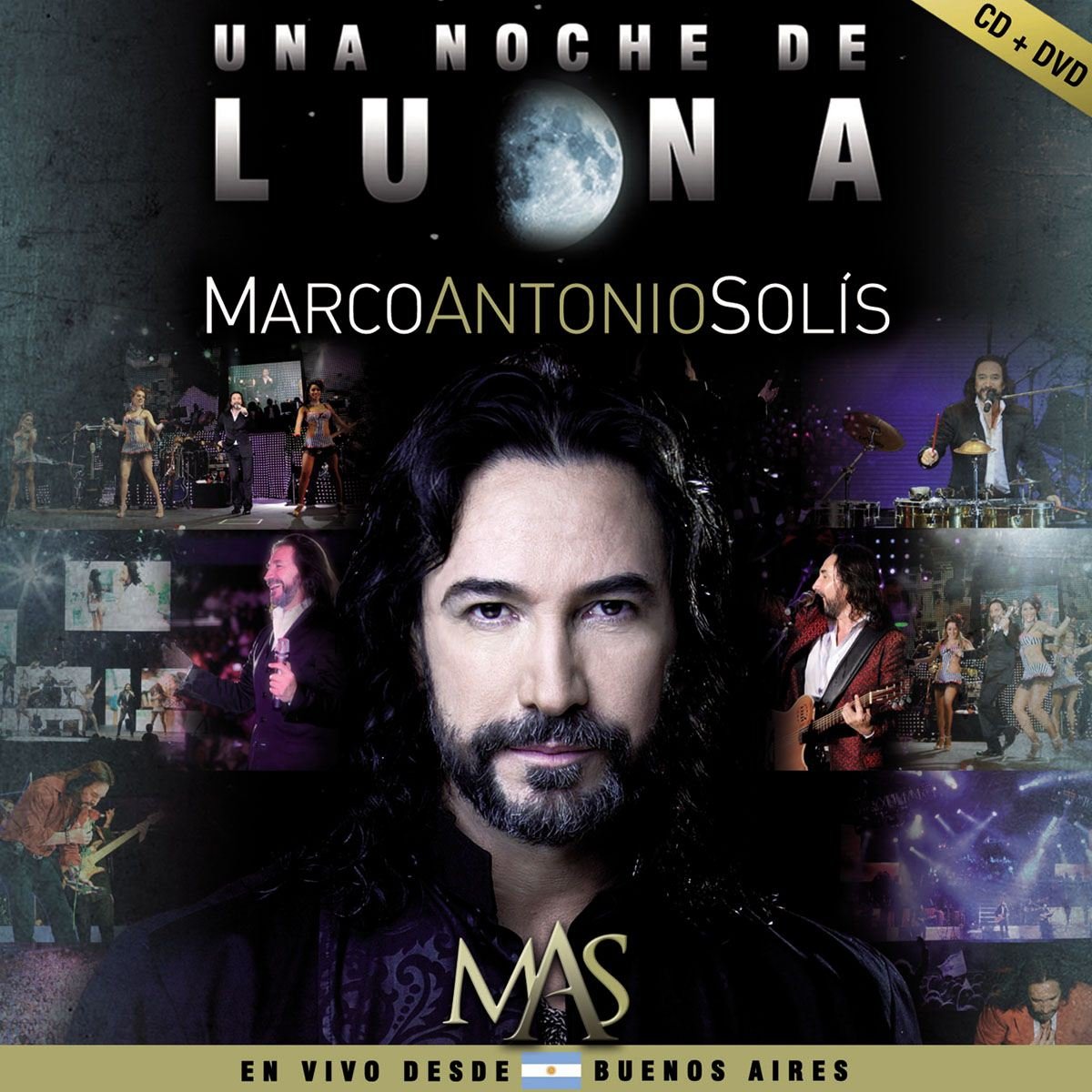 CD Marco Antonio Sol&#237;s&#45;Una Noche de Luna en Vivo desde Buenos Aires