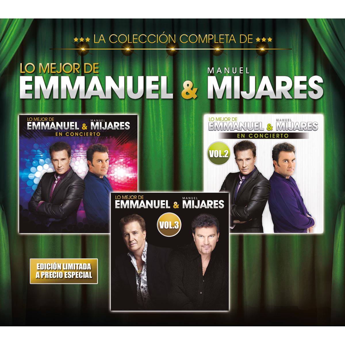 CD Emmanuel Manuel Mijares La Colecci&#243;n Completa