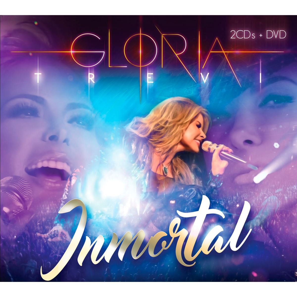 2CD&#47;DVD  Gloria Trevi Inmortal