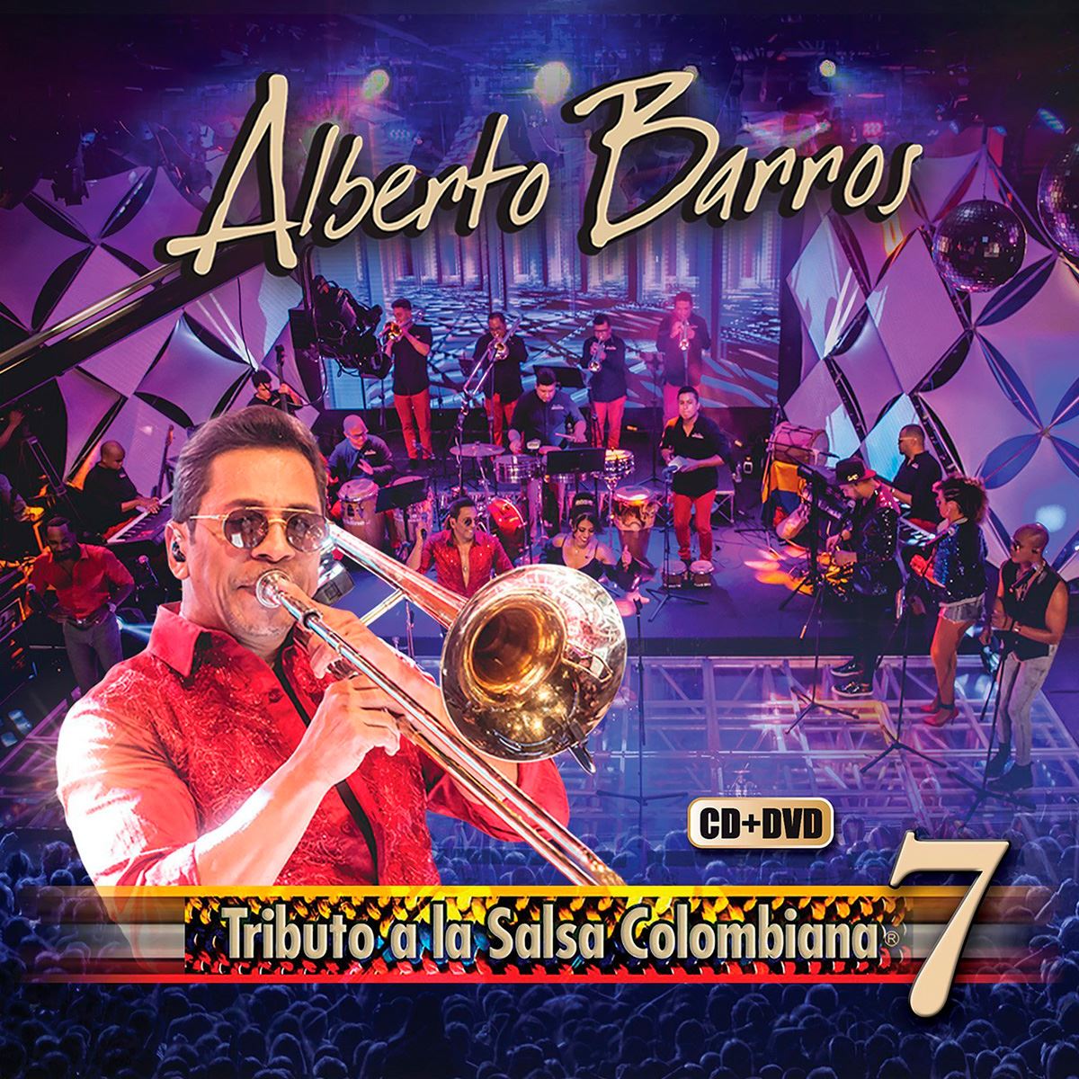 Cd/dvd Alberto Barros Tributo A La Salsa Colombiana 7