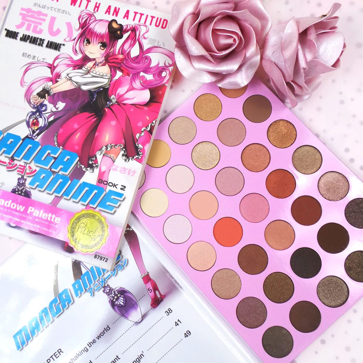 Paleta de Sombras Manga Anime 35  - Book 2 Rude