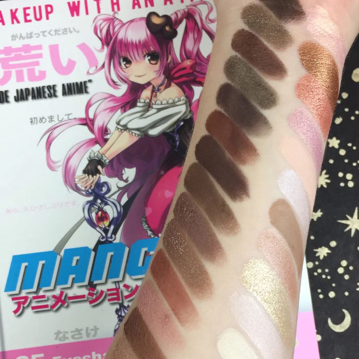 Paleta de Sombras Manga Anime 35  - Book 2 Rude