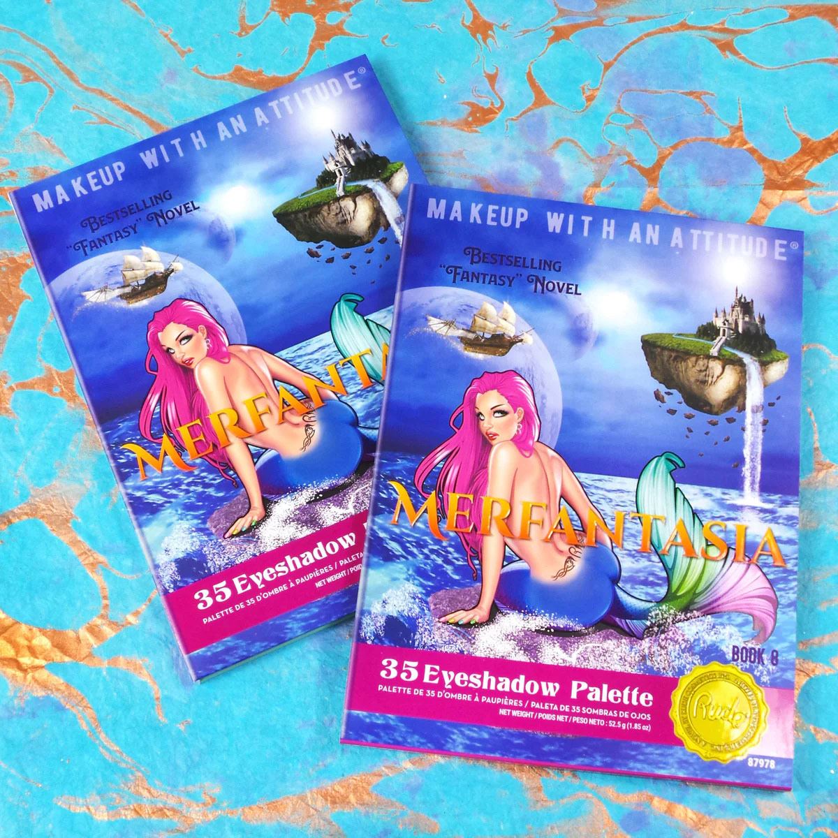 Paleta de Sombras Merfantasia 35 Rude