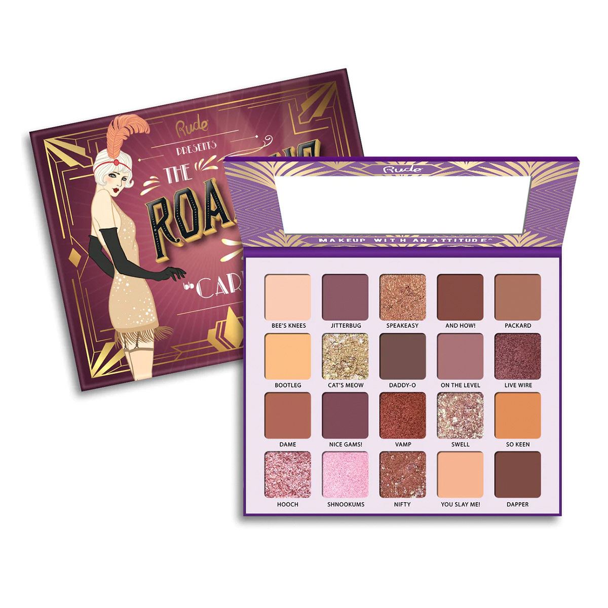 Paleta de Sombras The Roaring 20´S Carefree Rude