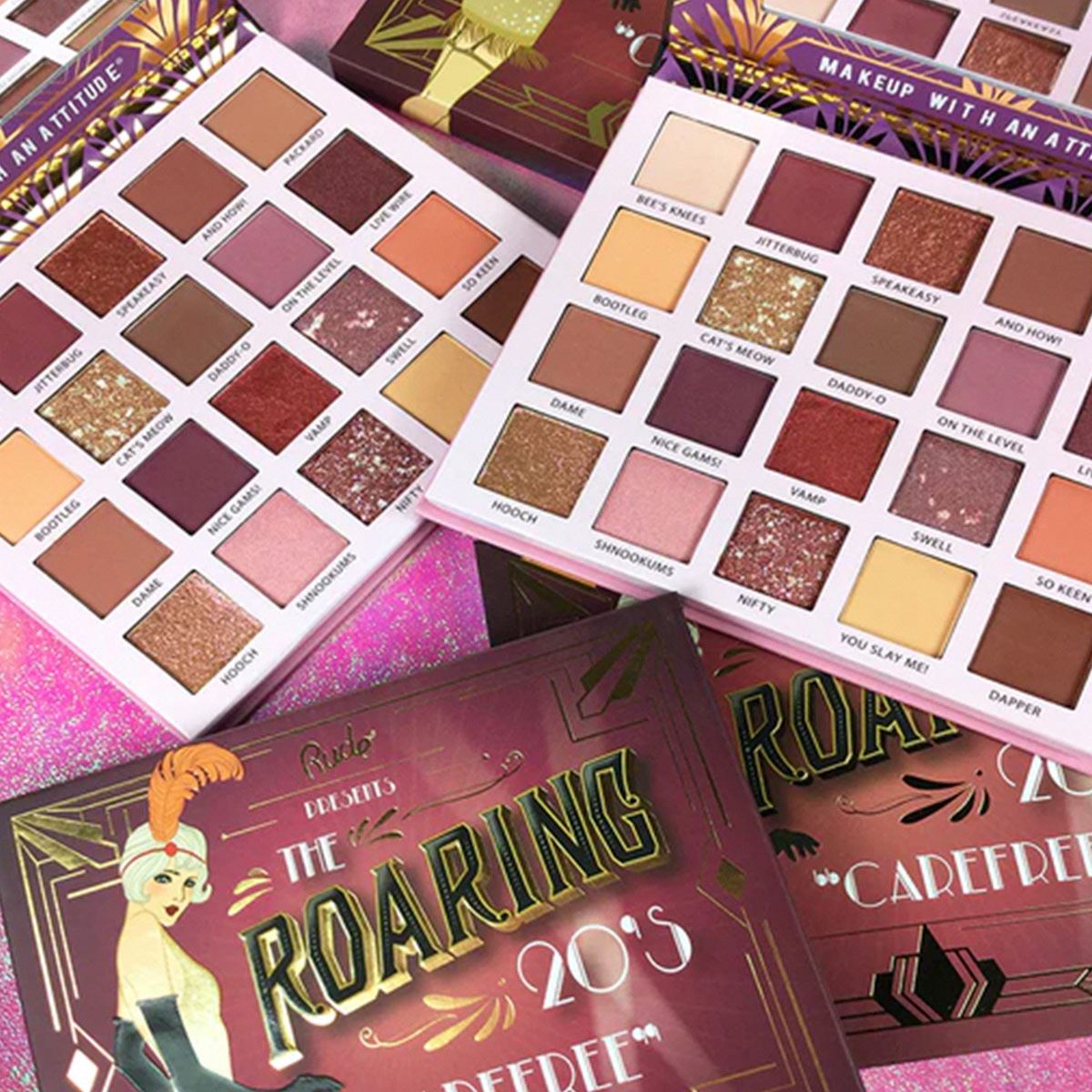 Paleta de Sombras The Roaring 20´S Carefree Rude