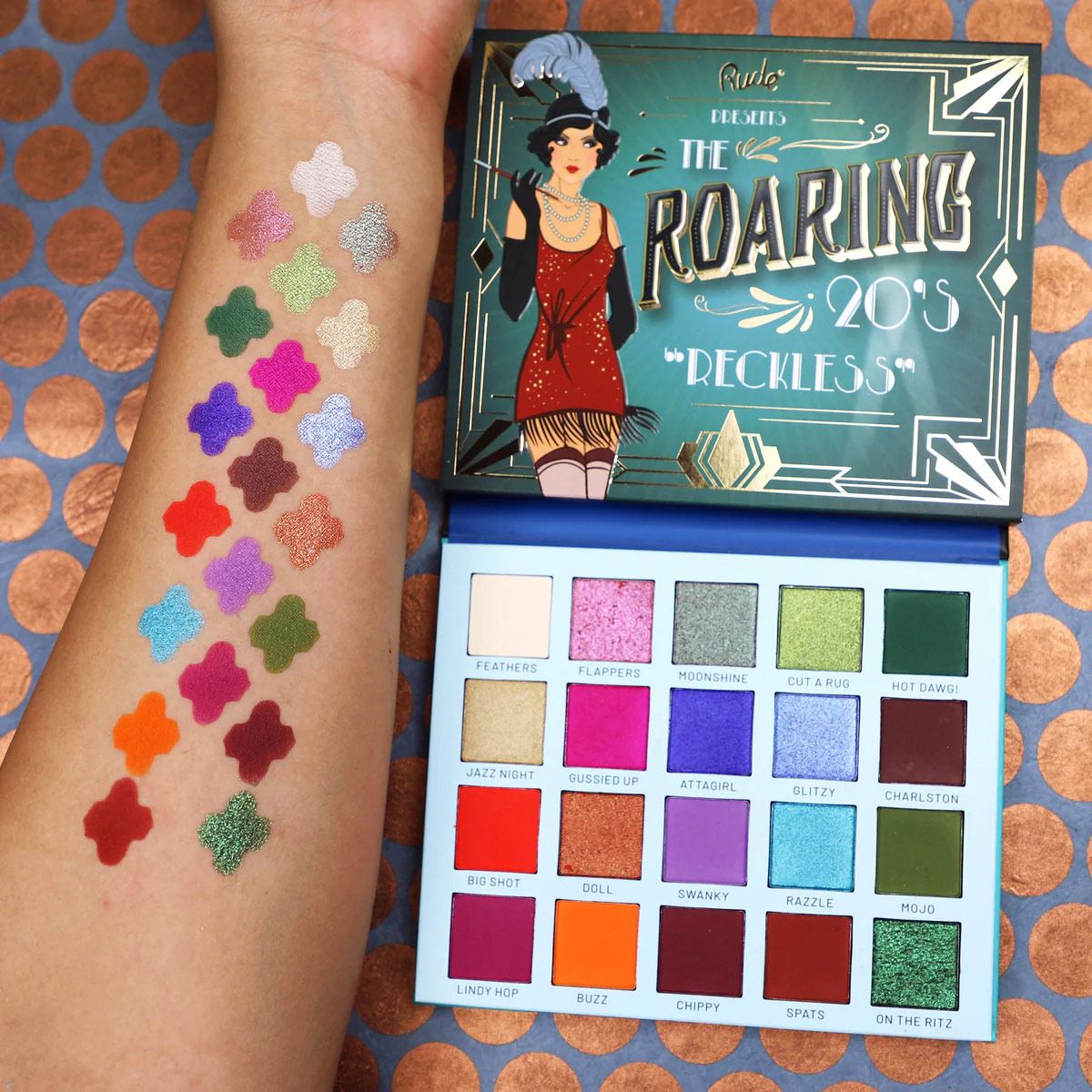 Paleta de Sombras The Roaring 20´ Reckless Rude