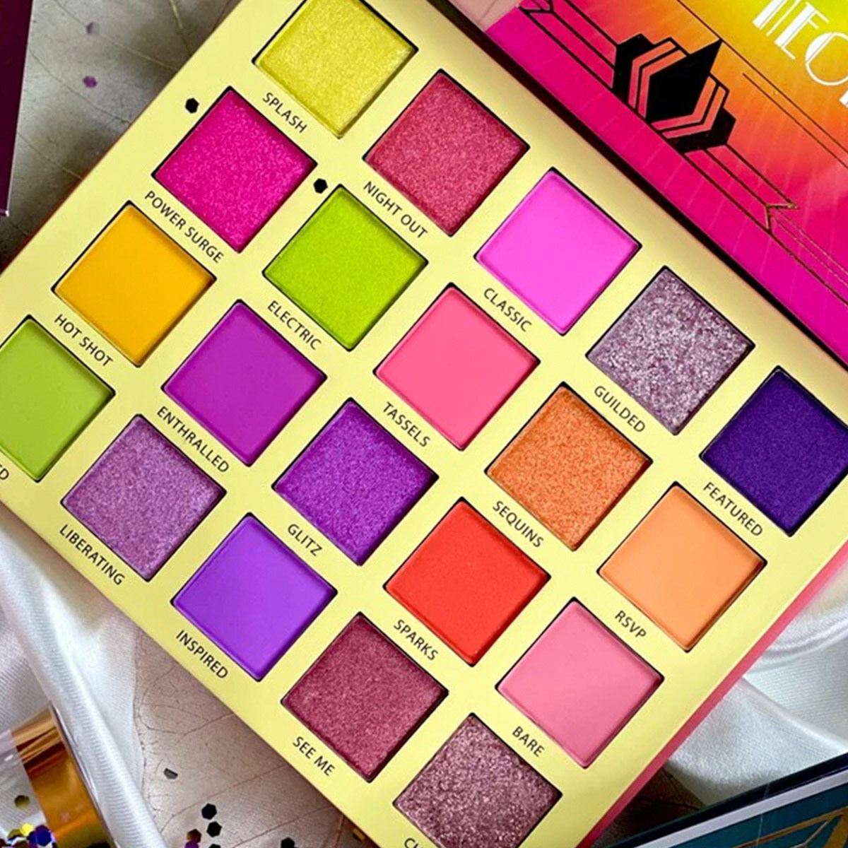 Paleta de Sombras The Roaring 20´ Neon Rude
