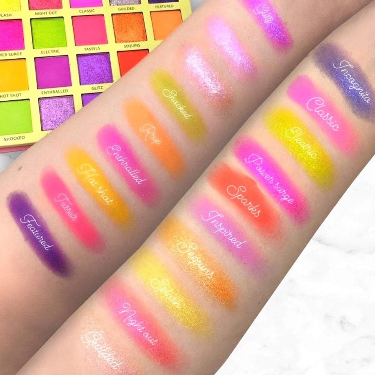 Paleta de Sombras The Roaring 20´ Neon Rude