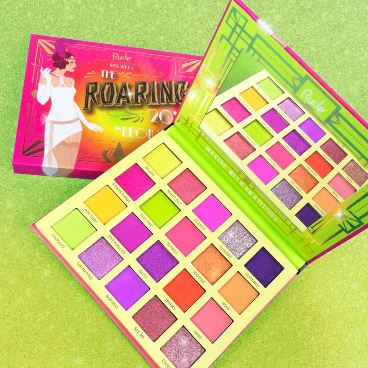 Paleta de Sombras The Roaring 20´ Neon Rude