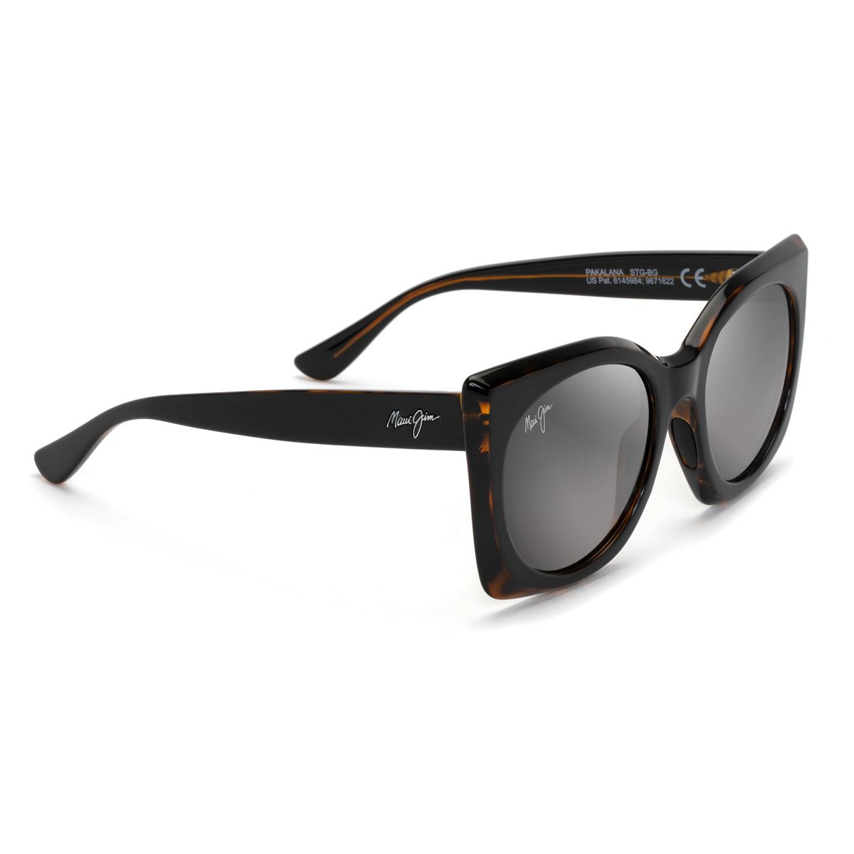 Lente solar Maui Jim modelo GS855-02 color gris