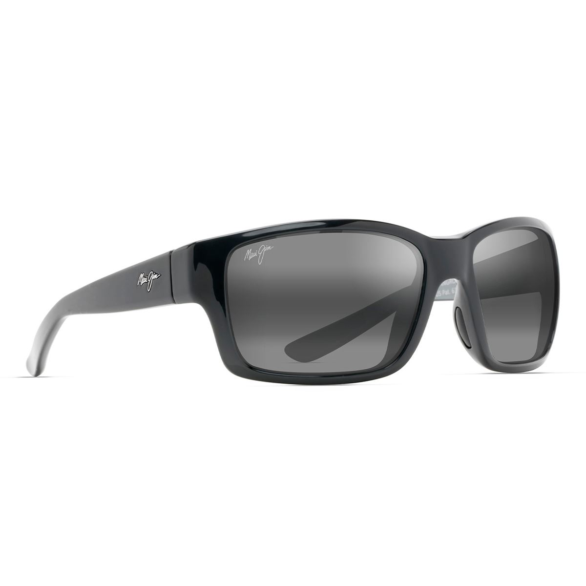 Lente Solar Maui Jim Polarizado color Negro Unisex 604-02