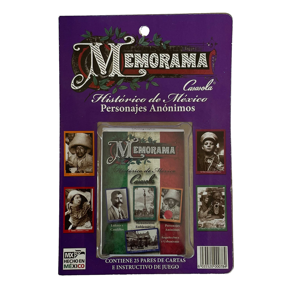 Memorama CS Personajes Anónimos