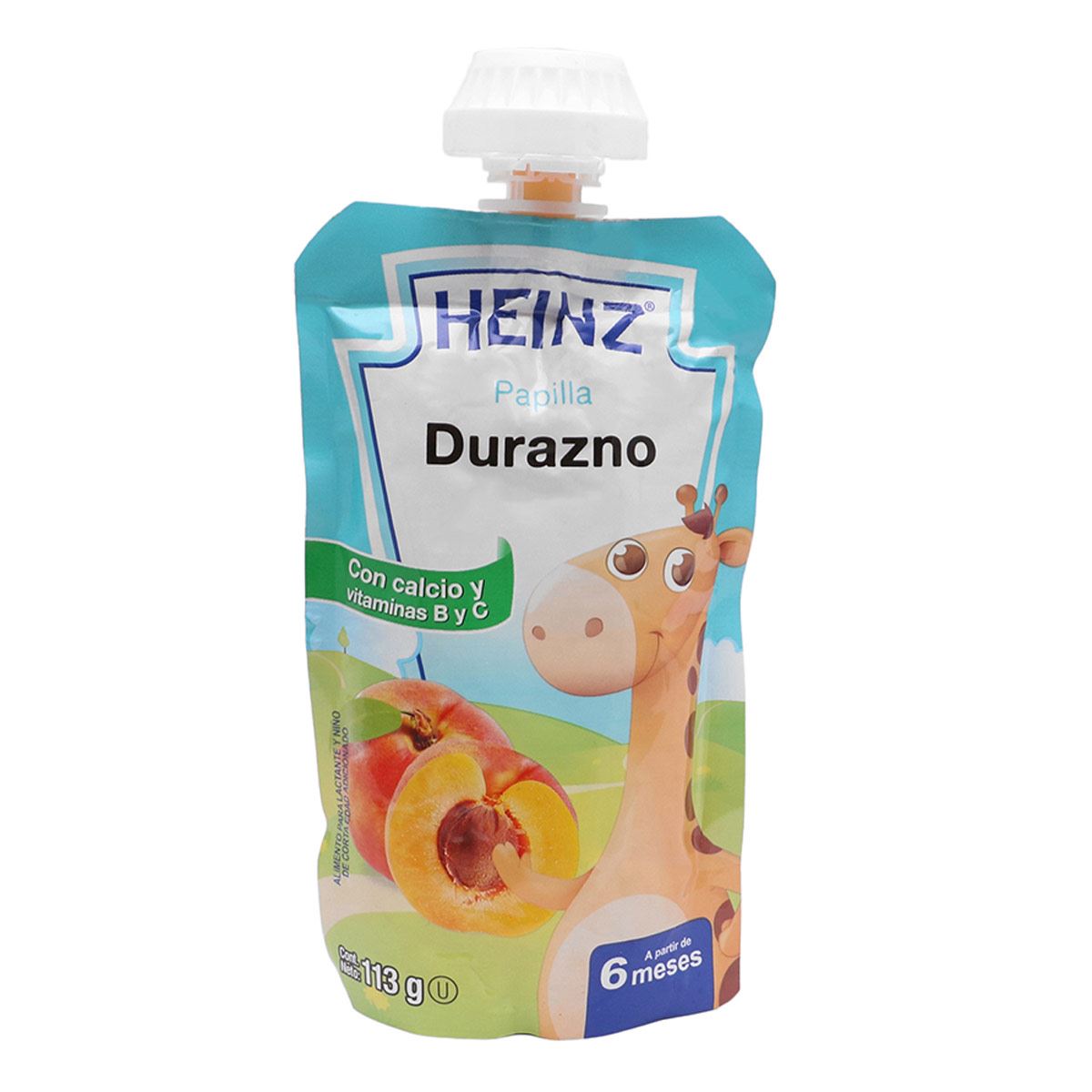 Heinz Flexipack Durazno 113 g