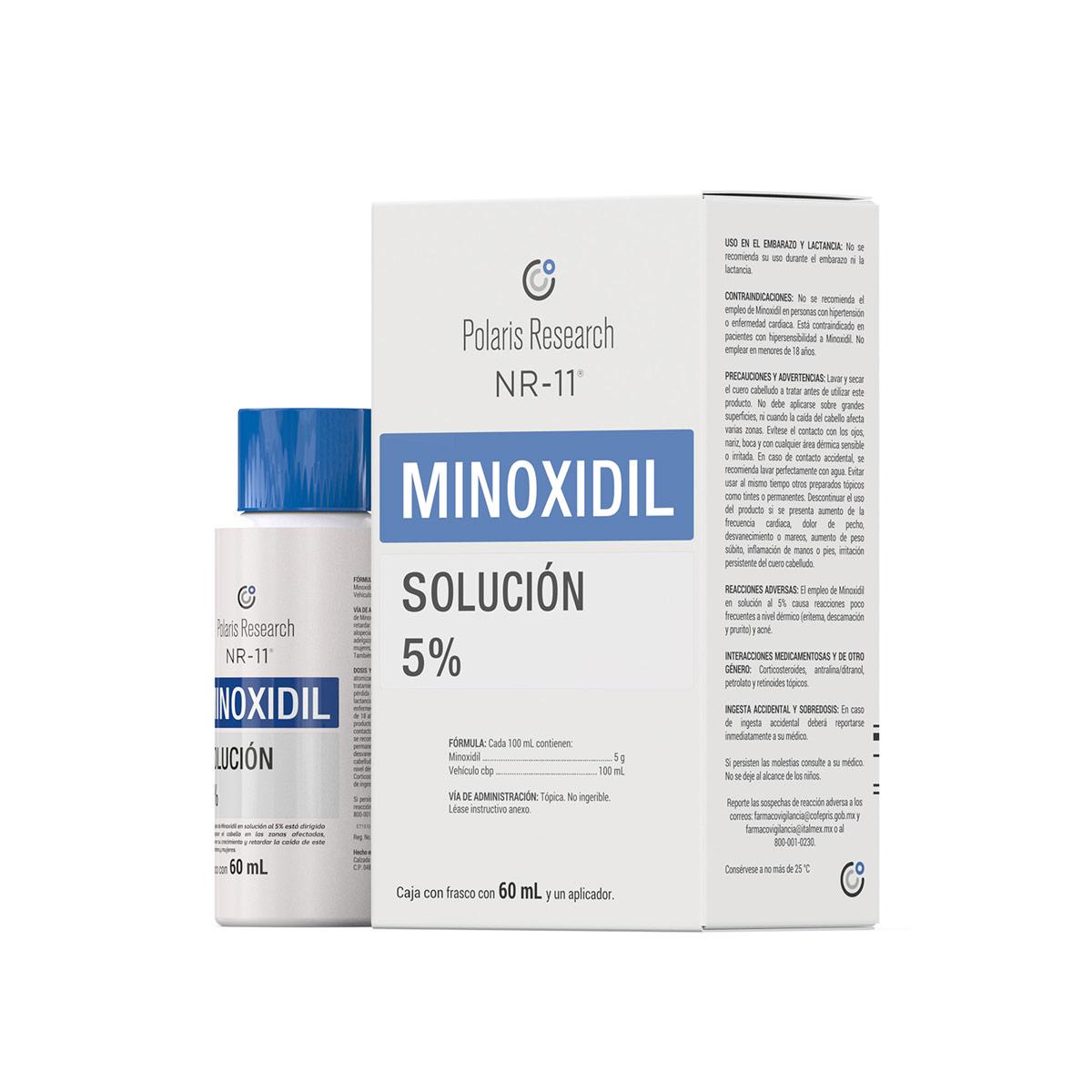 Polaris NR-11 Loción Minoxidil 5%