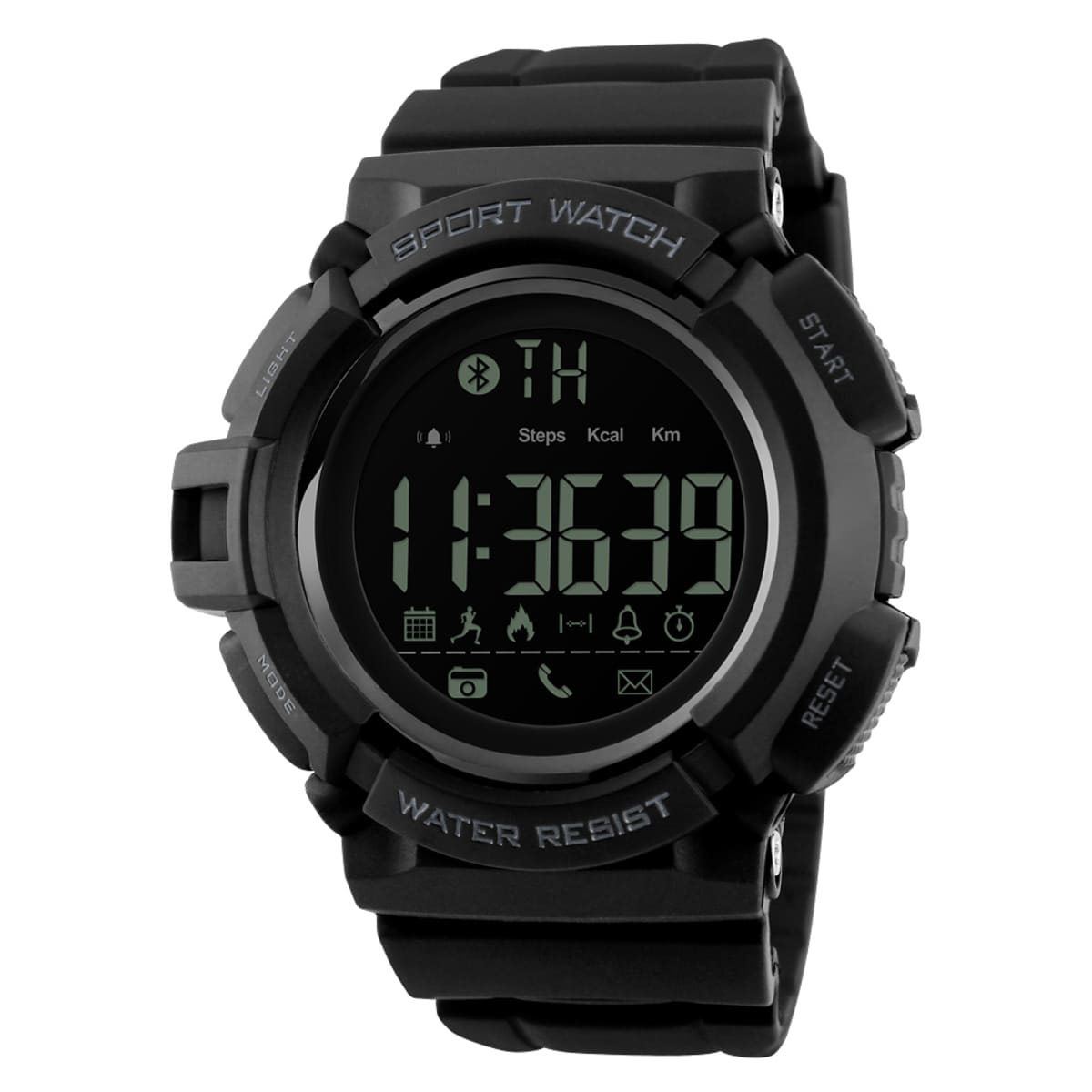 Smartwatch RedLemon Skmei Deportivo Unisex Negro