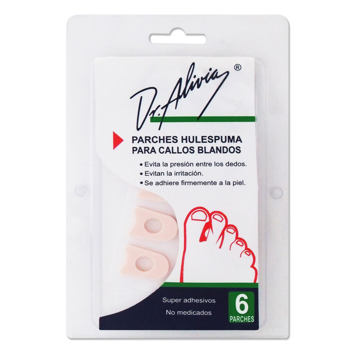 Parche Hulespuma Para Callos Blandos