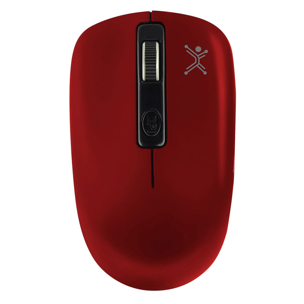 Mouse Inalámbrico Recargable Color Rojo