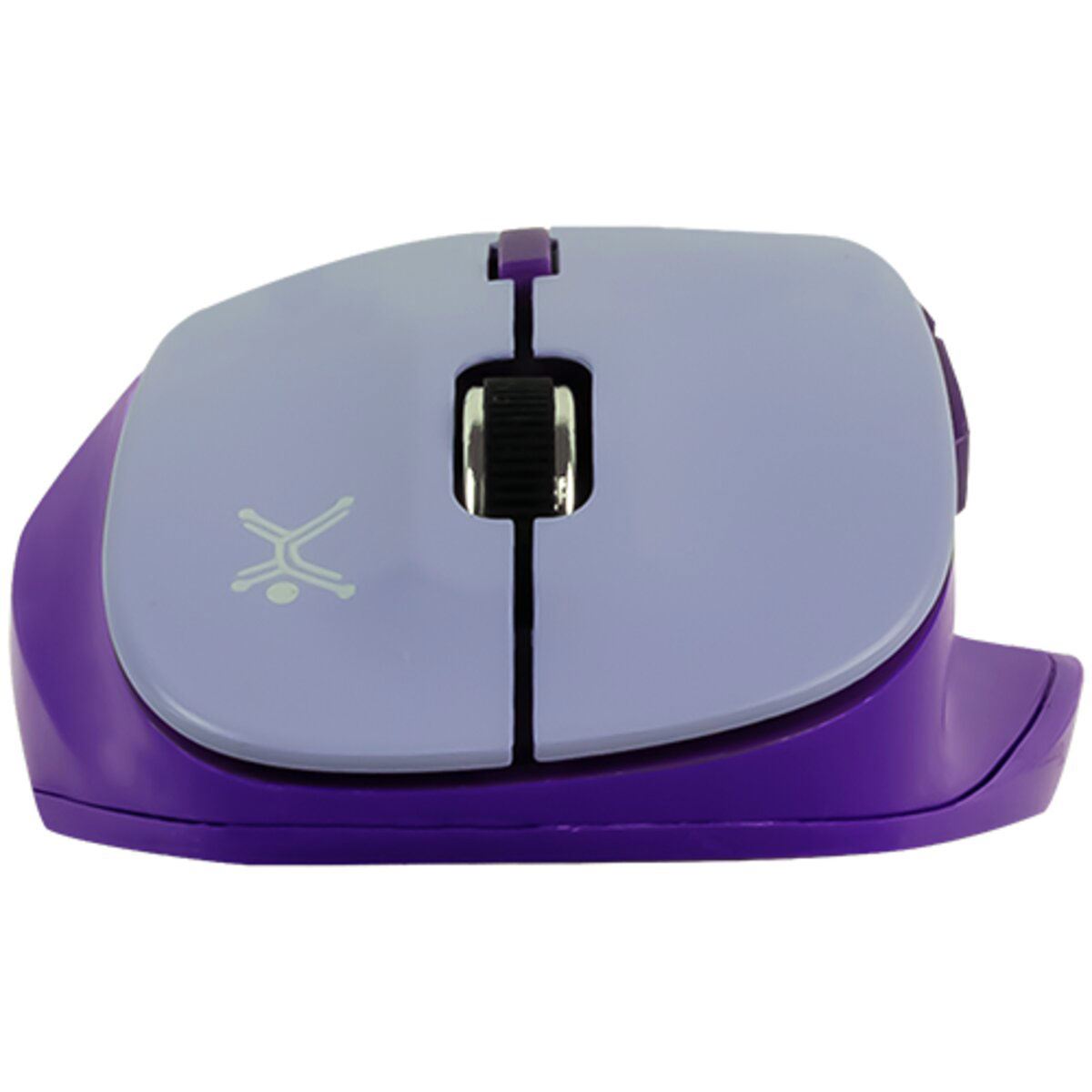 Mouse ergonómico Thumb morado