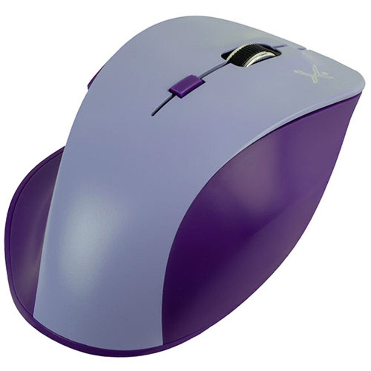 Mouse ergonómico Thumb morado