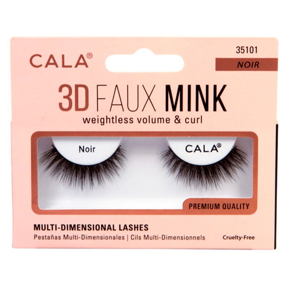 Pestañas Postizas 3D Faux Mink Lashes Noir
