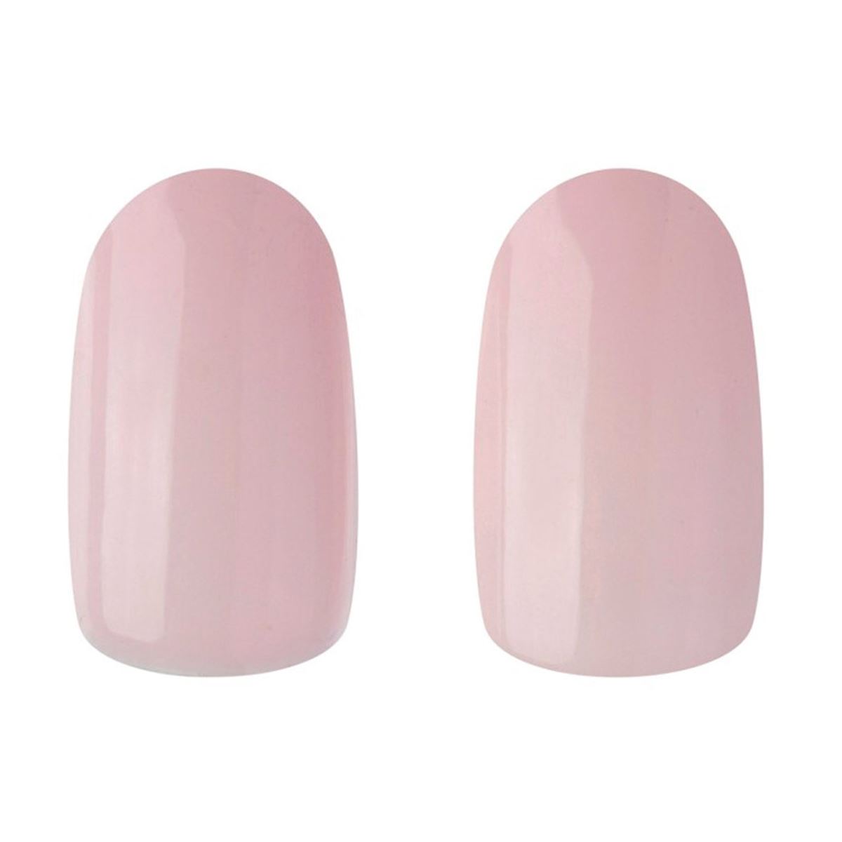 Kit Uñas Postizas Nail Creations Express Oval Rosa Bebé 24 piezas