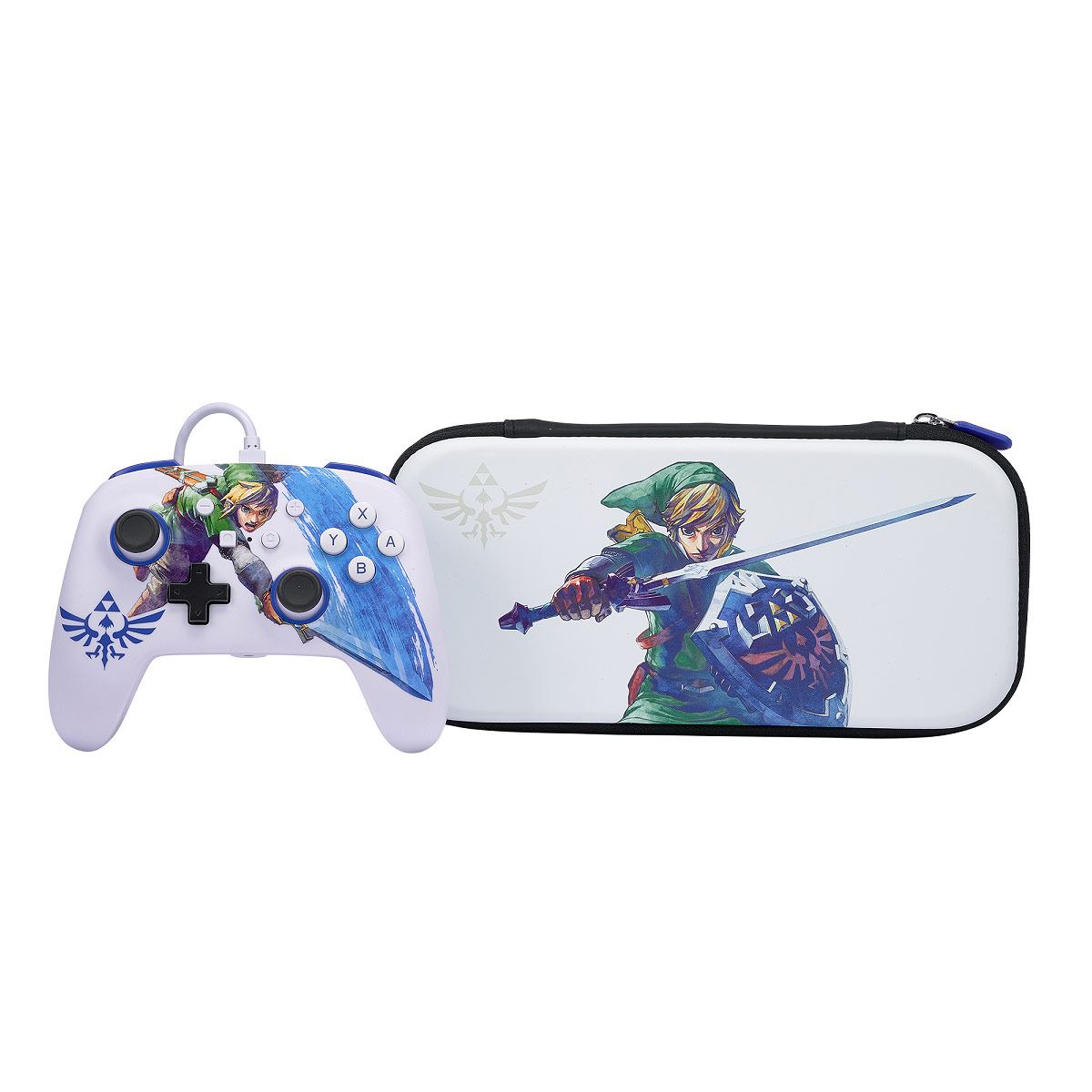 Control Nintendo Switch Power A Zelda + estuche