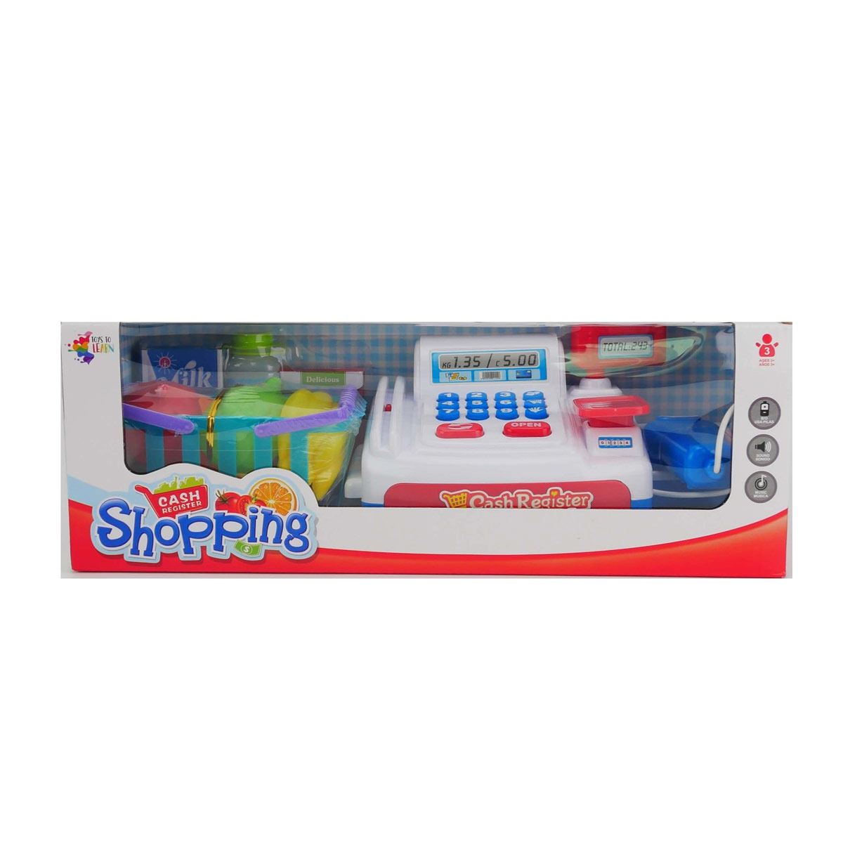 Caja Registradora con Funciones y Accesorios