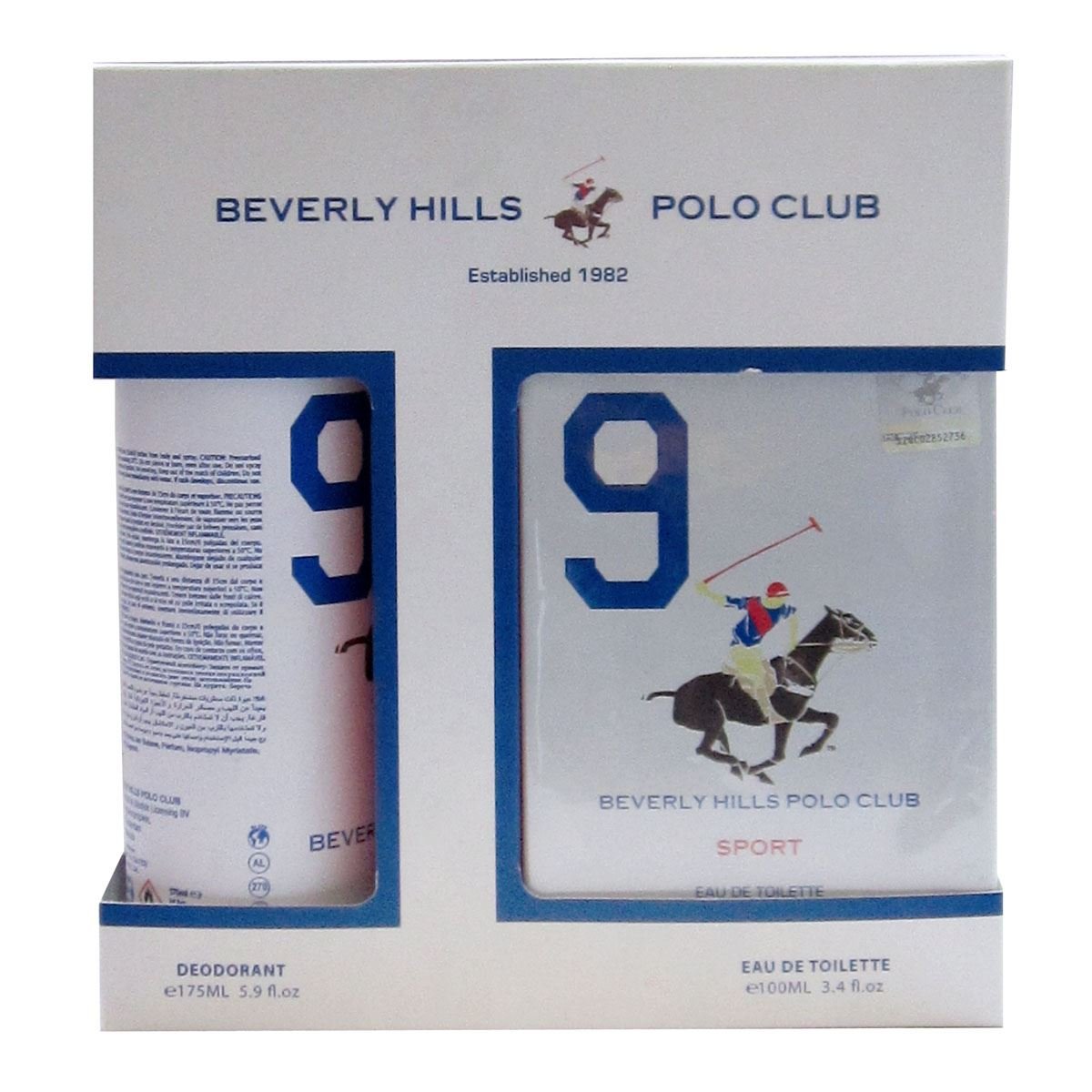 Beverly Hills Polo Club Mens Gift Set Nine