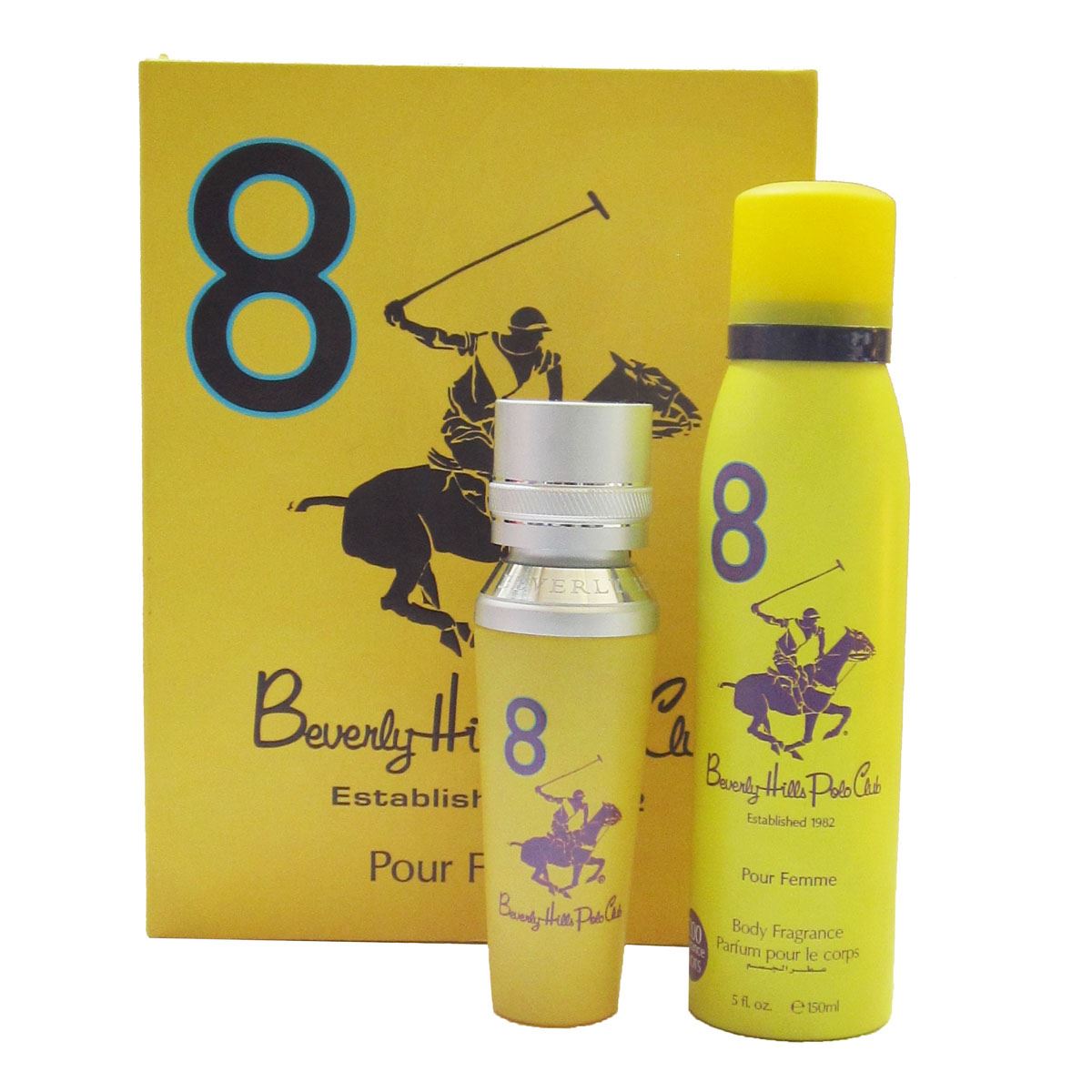 Beverly Hills Polo Club Womens Gift Set Eight